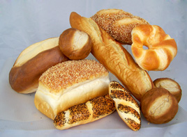 Large Assorted Fake Bread & Roll Package - 11 Piece Set of Breads & Rolls