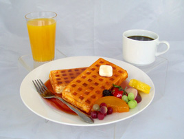 Waffle Breakfast Set