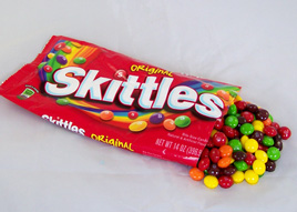 Spilled Bag of Skittles
