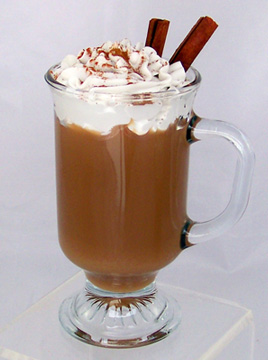 Cappuccino-Glass Filled with Artificial Cappuccino