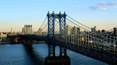 Computer Screen Image #101 Manhattan Bridge Screen Image (Image Only. Computer Prop Not Included)