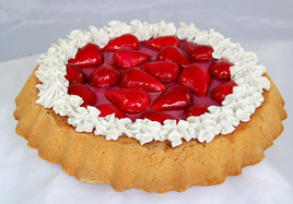Large Strawberry Tart