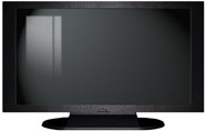27" TV Prop Plasma-LED Flat Screen TV in Matte Black-XX Style Series