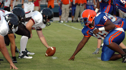 27" TV Screen Image #172 Football Game 3 (Screen Print Only. 27 Inch TV Prop Not Included)