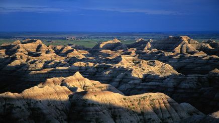 42" TV Screen Image #123 Badlands South Dakota (Screen Print Only. 42 Inch TV Prop Not Included)