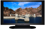 22" TV Prop Plasma-LED Flat Screen TV in Matte Black-XX Style Series with Hoover Dam Screen