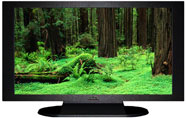 27" TV Prop Plasma-LED Flat Screen TV in Matte Black-XX Style Series with Redwood Forest Screen